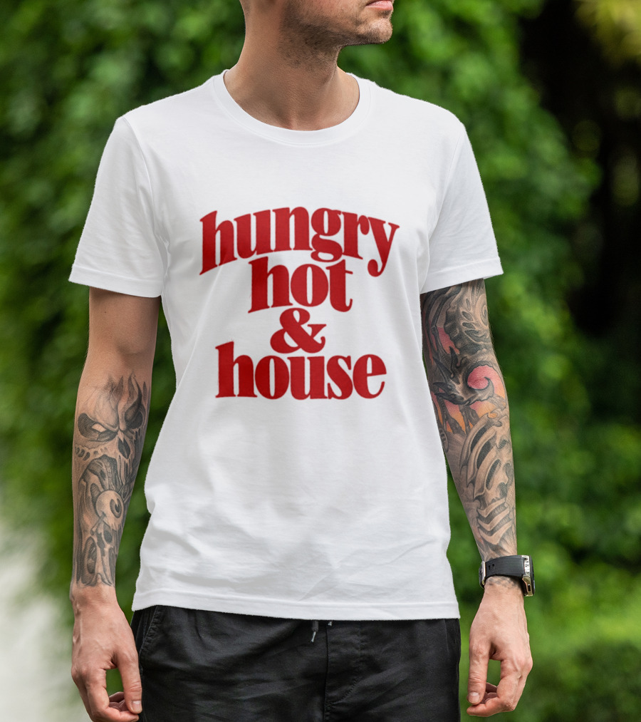 Hungry Hot House Food Red T-Shirt