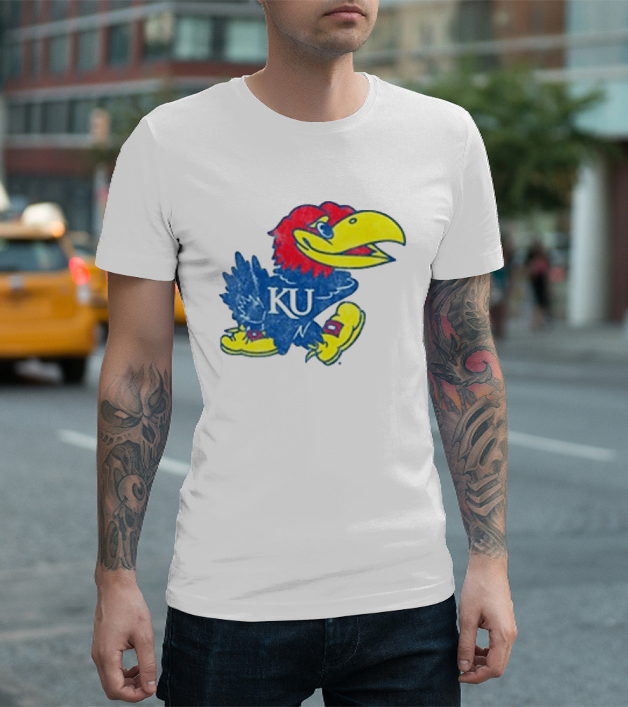 Kansas Jayhawks Wembley Stadium Union Jack Classic KU Jayhawk Sept 19 2026 T-Shirt