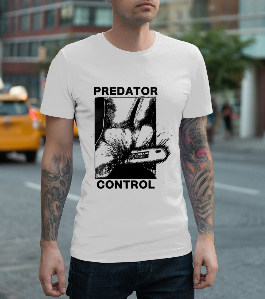 Predator Control Chainsaw T-Shirt