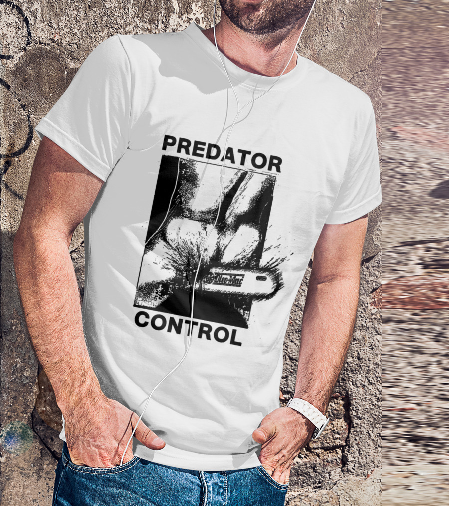 Predator Control Chainsaw T-Shirt