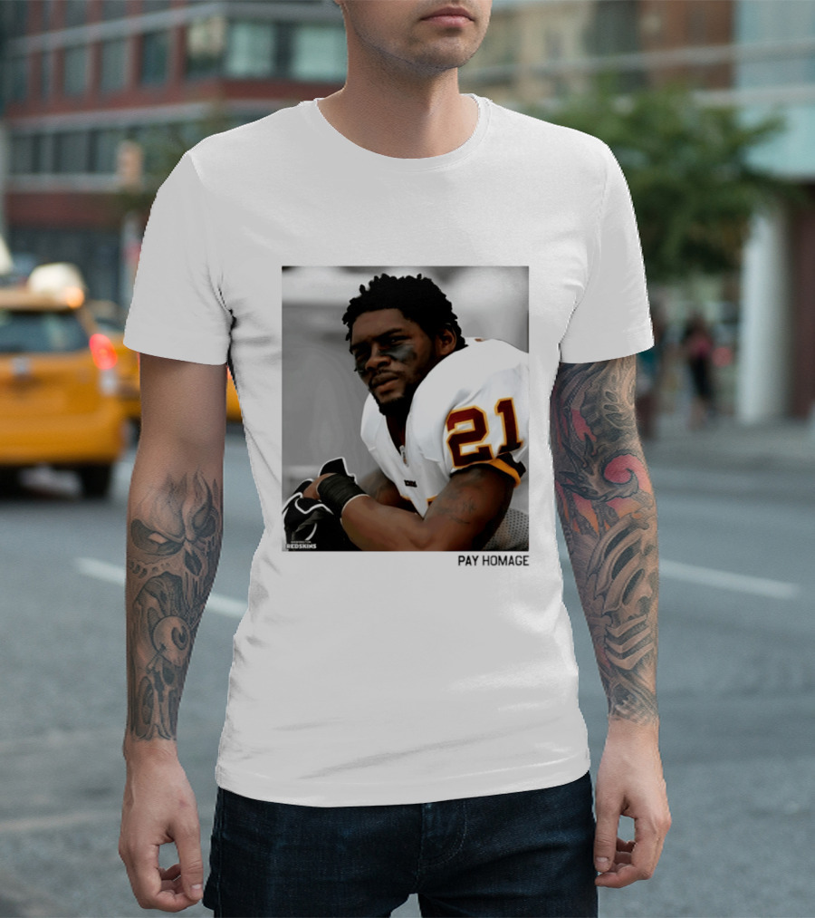 Sean Taylor 21 Washington Redskins Pay Homage Player T-Shirt