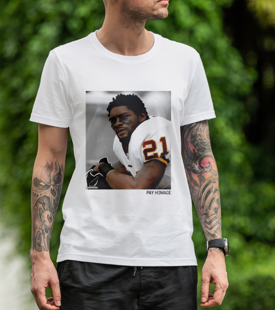 Sean Taylor 21 Washington Redskins Pay Homage Player T-Shirt