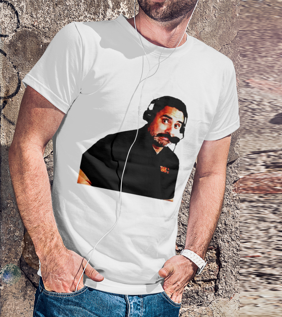 Steve Sarkisian Headset Shocked Longhorns Face Meme T-Shirt