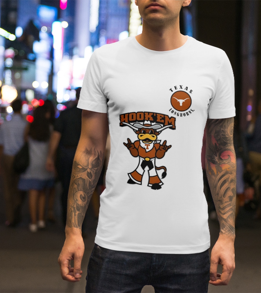Texas Longhorns Hook'Em 2026 NCAA Tailgater Hometown T-Shirt