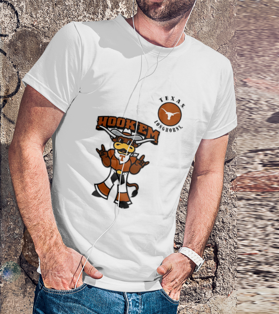 Texas Longhorns Hook'Em 2026 NCAA Tailgater Hometown T-Shirt