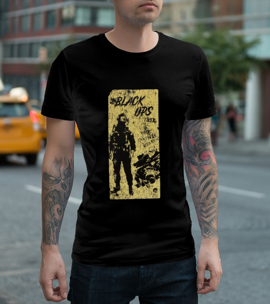 Black Ops 199X Volt Tactical Gear And Soldier T-Shirt