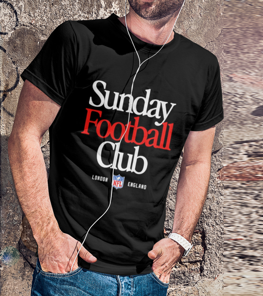 Sunday Football Club 2026 NFL London England T-Shirt