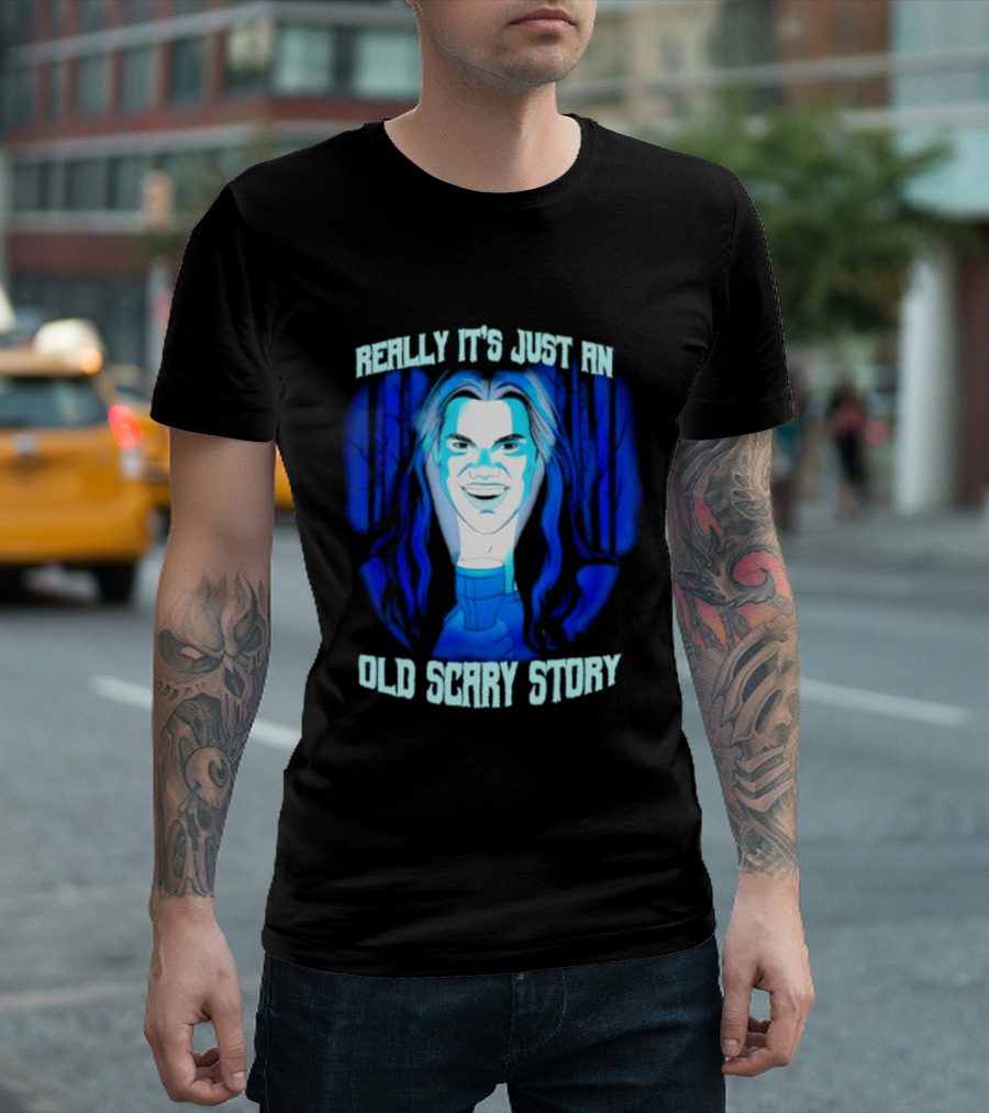 Taylor Lautner Really It's Just An Old Scary Story T-Shirt