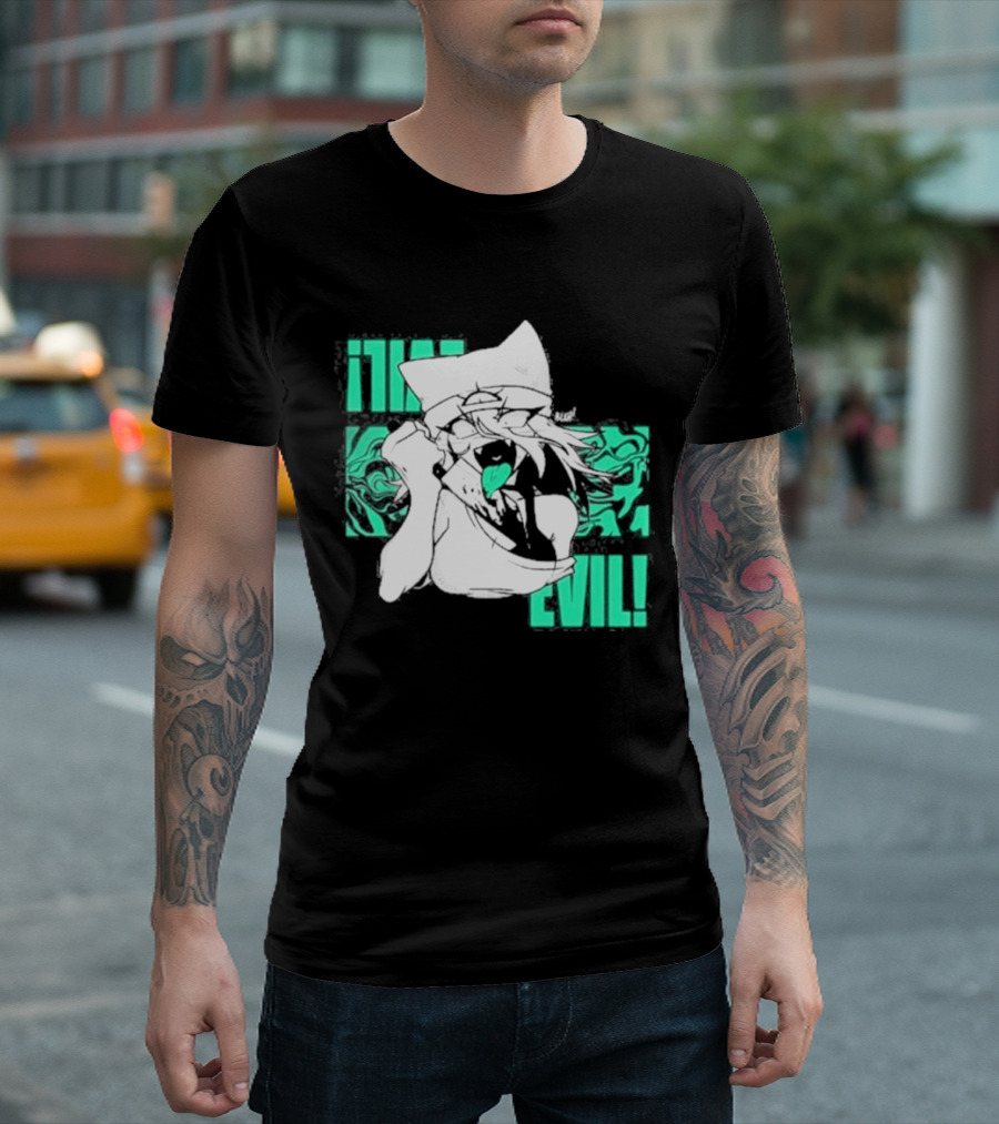 Issbrokie Neon Glow EVIL! Mysterious Aura Transformation T-Shirt