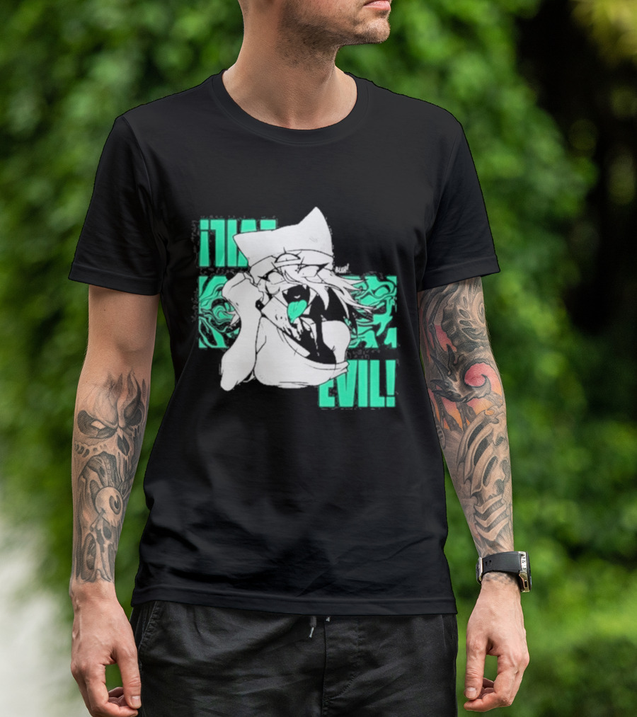 Issbrokie Neon Glow EVIL! Mysterious Aura Transformation T-Shirt