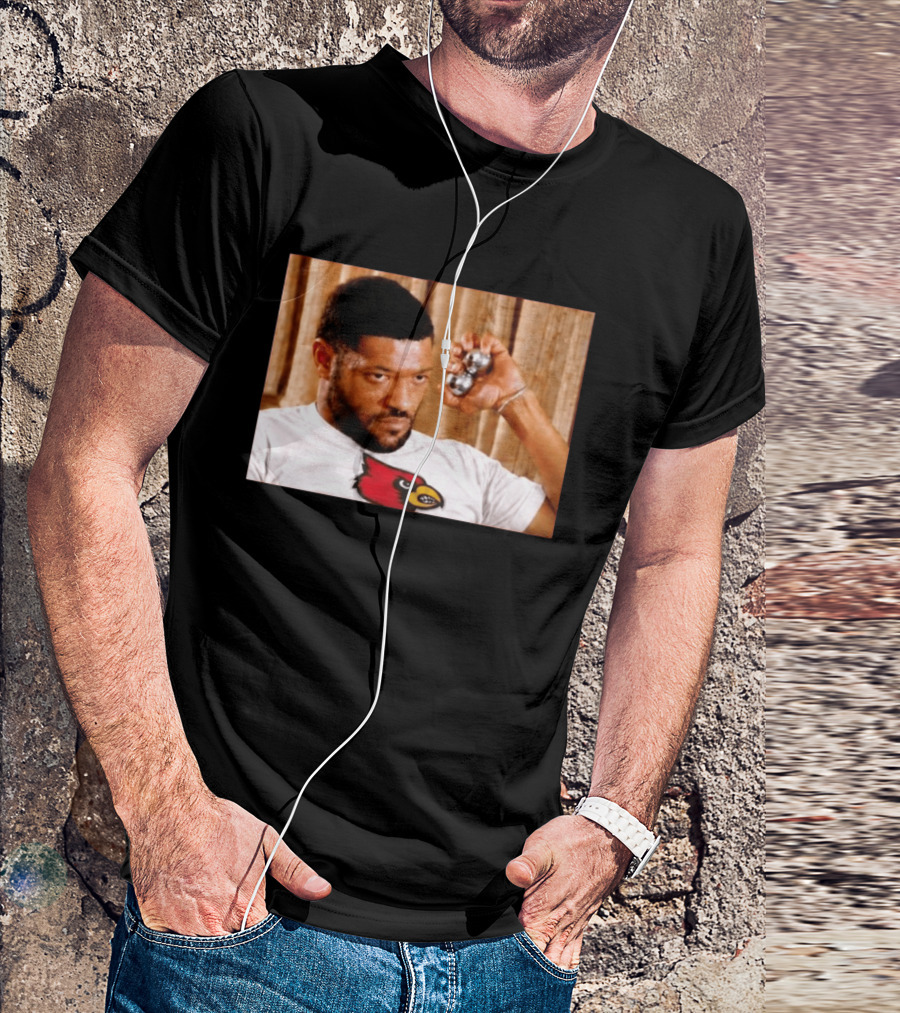 Laurence Fishburne Louisville Cardinals Mood Team Spirit T-Shirt