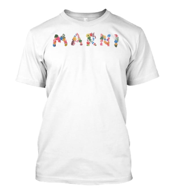 Marni Colorful Floral T-Shirt