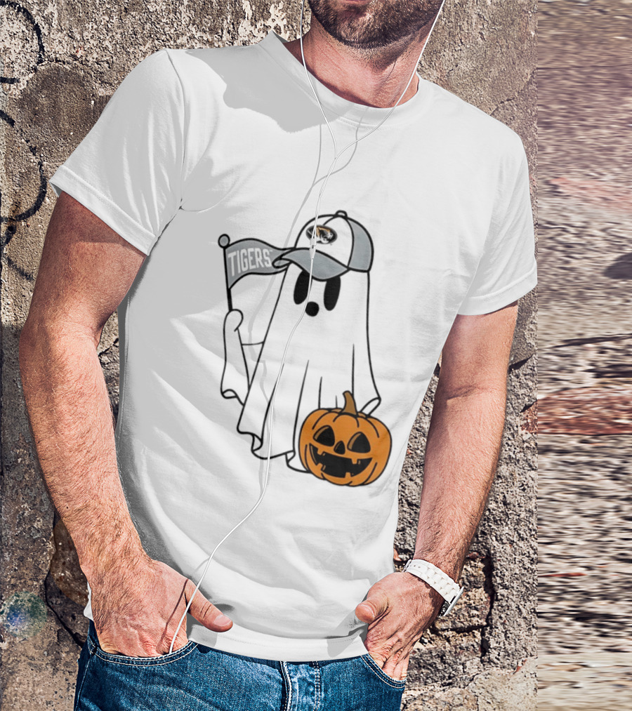 Missouri Tigers Halloween Ghost Pumpkin 2026 T-Shirt