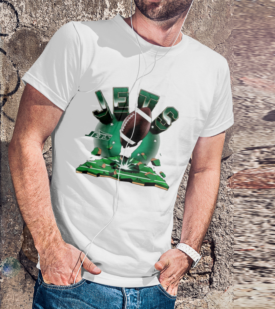 New York Jets Football Explode 2026 Clubhouse T-Shirt