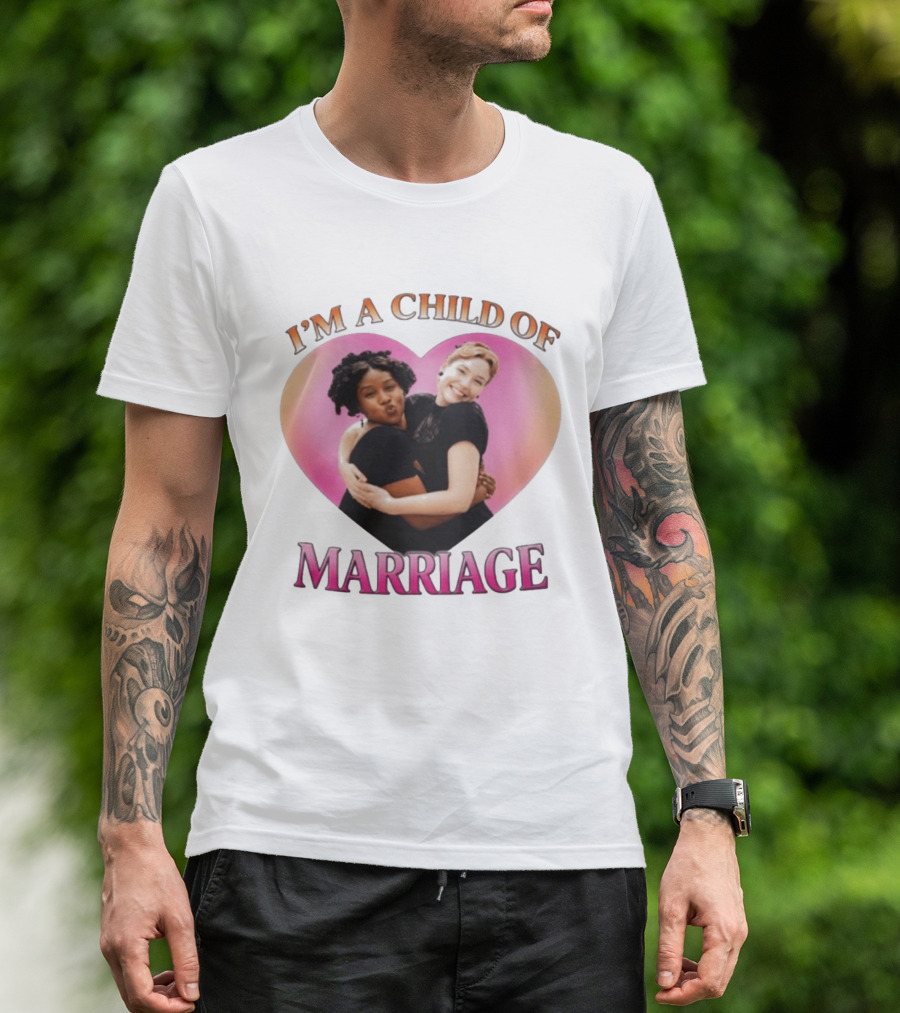 I'm A Child Of Marriage Hugging Heart Bridgerton Ss5 T-Shirt