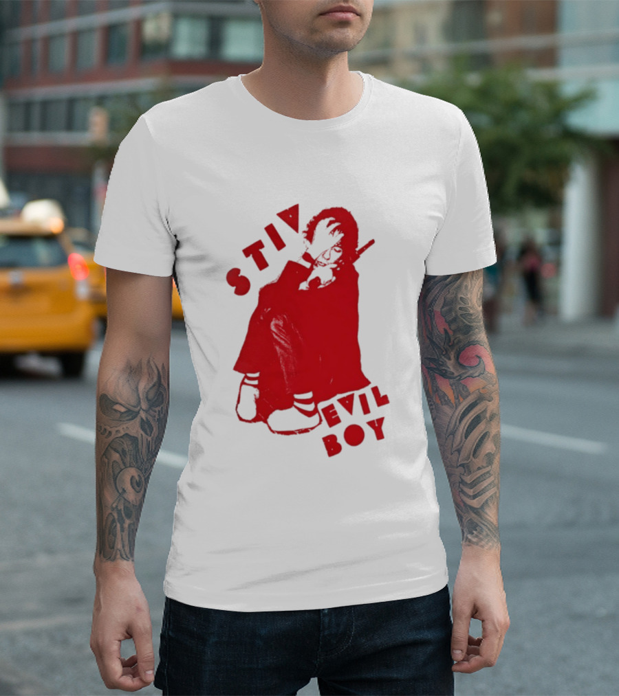 Stiv Bators Evil Boy The Dead Boys Punk Rock T-Shirt
