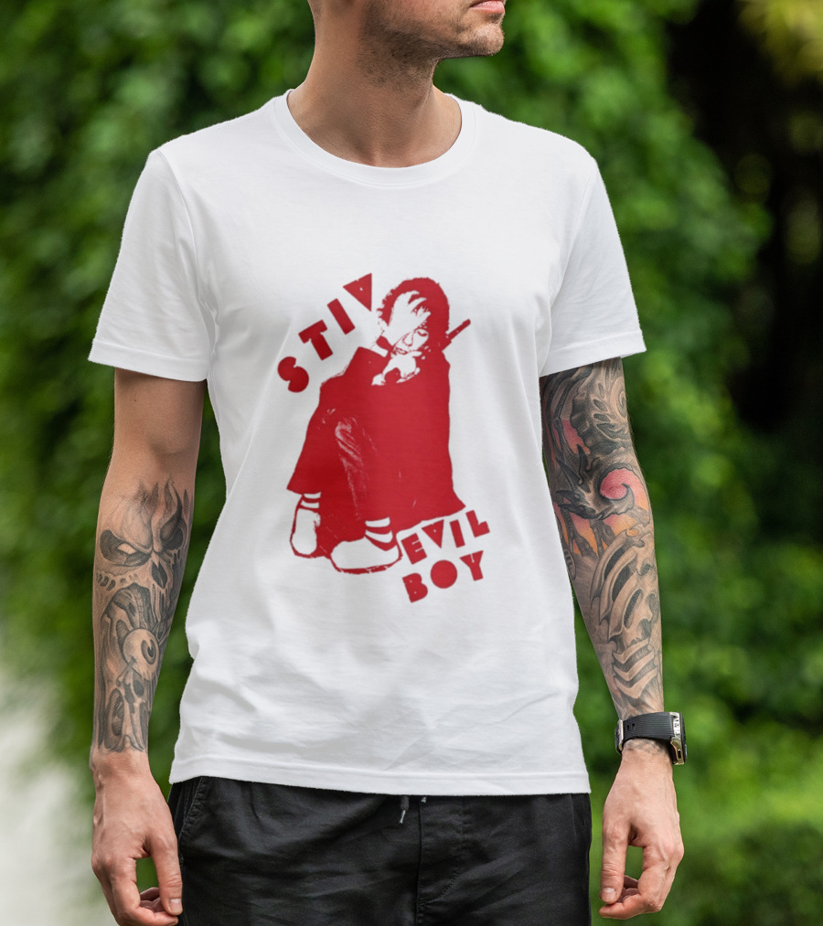 Stiv Bators Evil Boy The Dead Boys Punk Rock T-Shirt