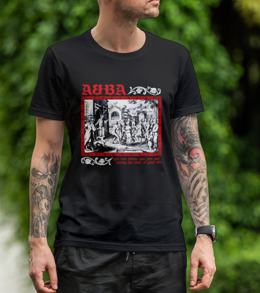 ABBA You Can Dance Jive Having The Time Of Your Life T-Shirt