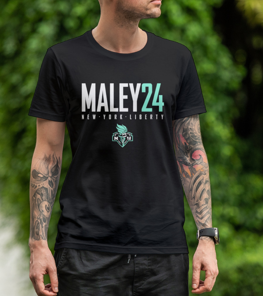 Anneli Maley 24 New York Liberty WNBA T-Shirt