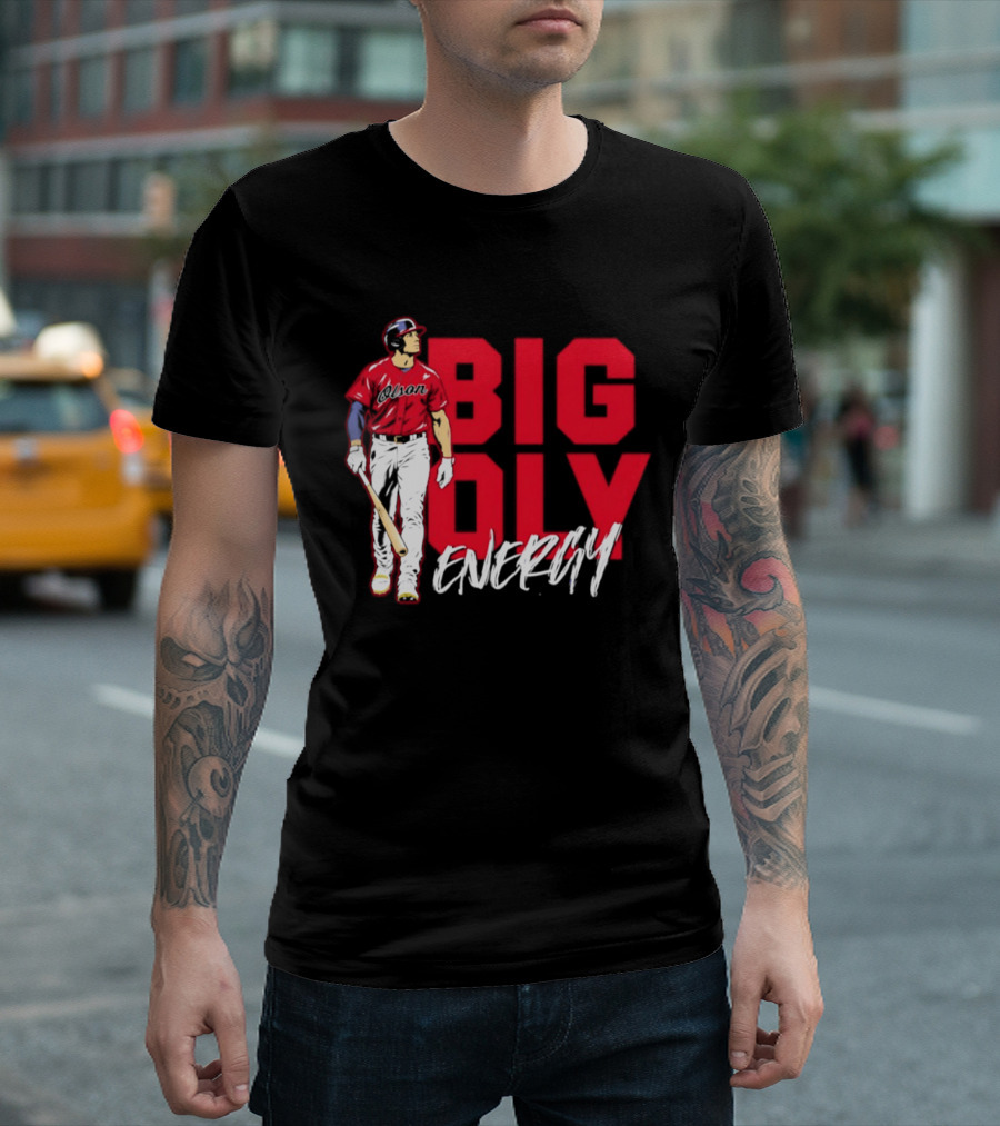 Atlanta Braves Matt Olson Big Oly Energy T-Shirt