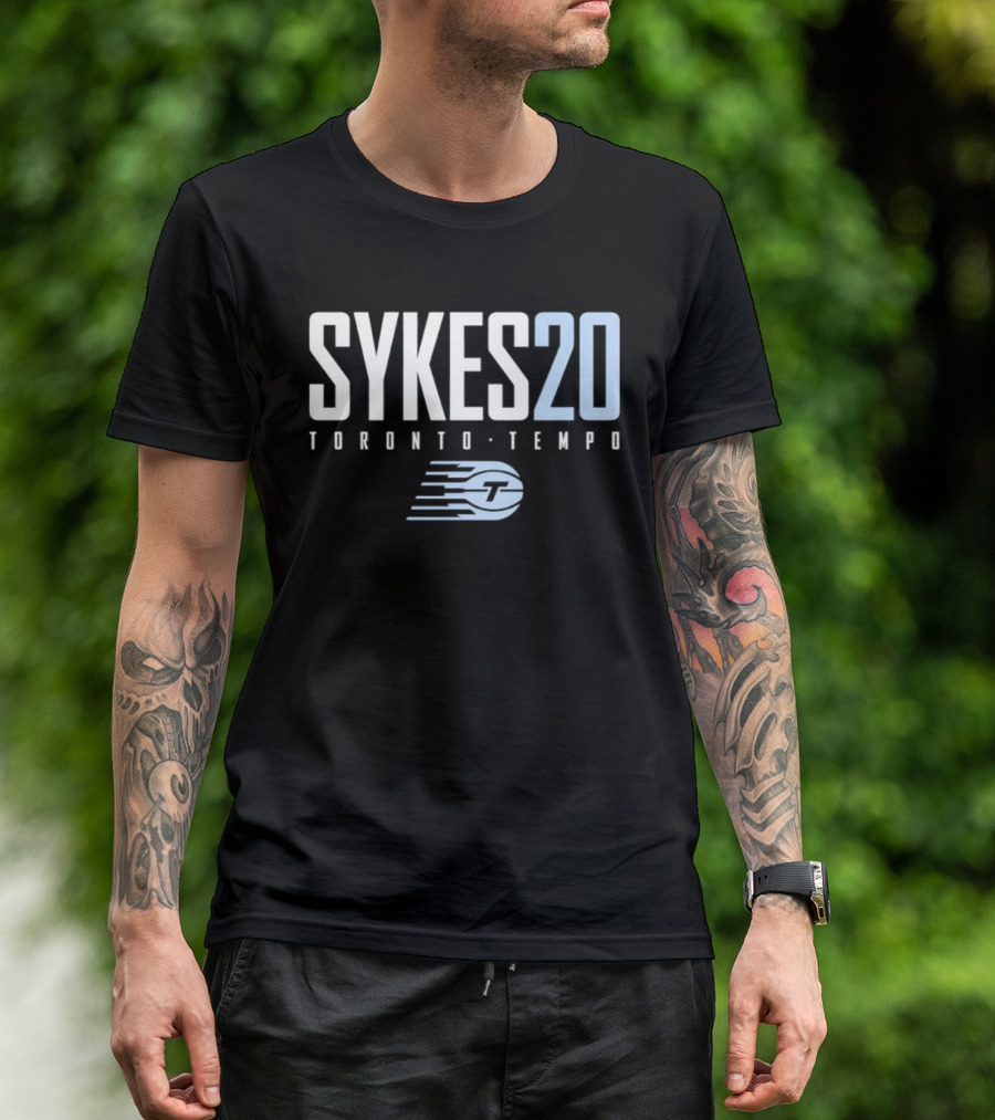 Sykes 20 Toronto Tempo WNBA T-Shirt