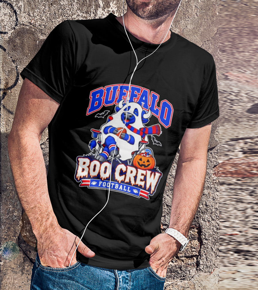 Buffalo Bills Boo Crew Halloween Football 2026 T-Shirt