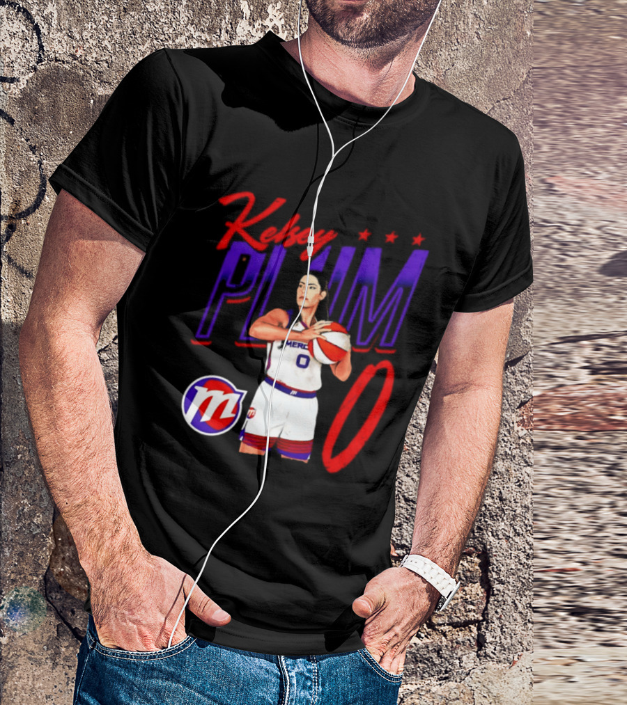 Kelsey Plum 0 Mercury WNBA Basketball Player T-Shirt