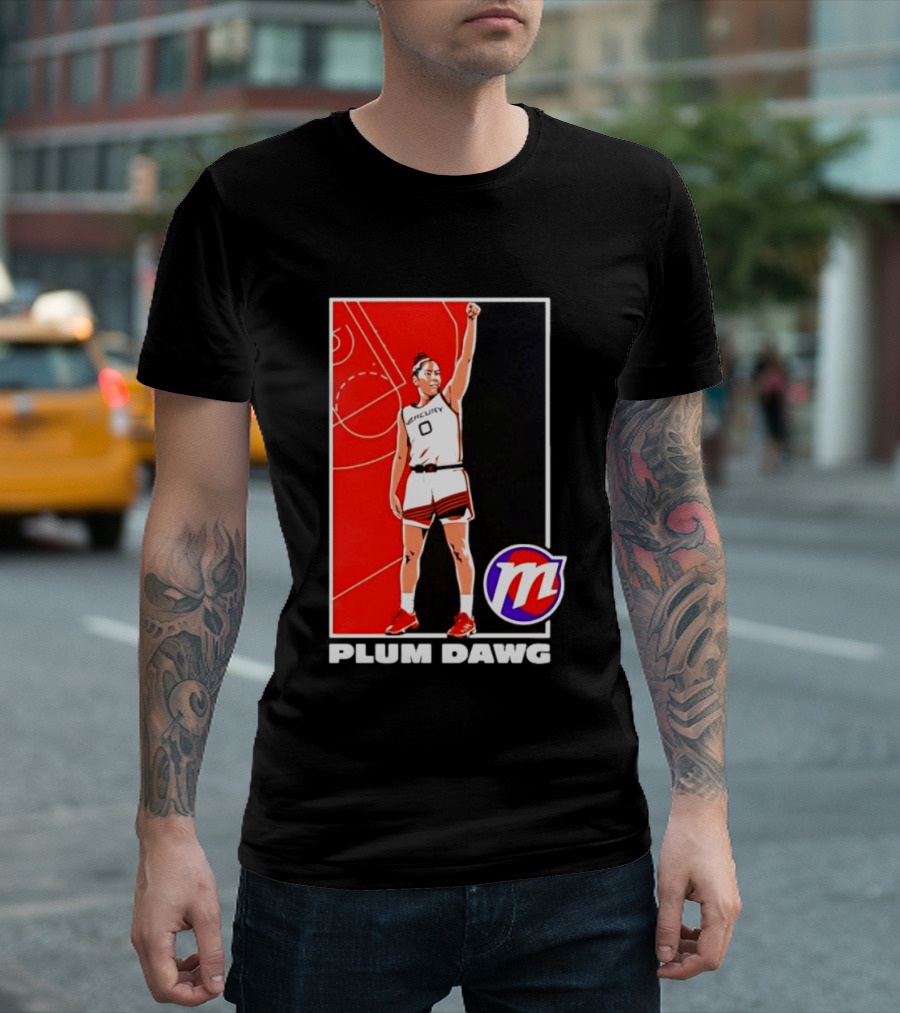 Kelsey Plum Phoenix Mercury 2026 WNBA Plum Dawg T-Shirt