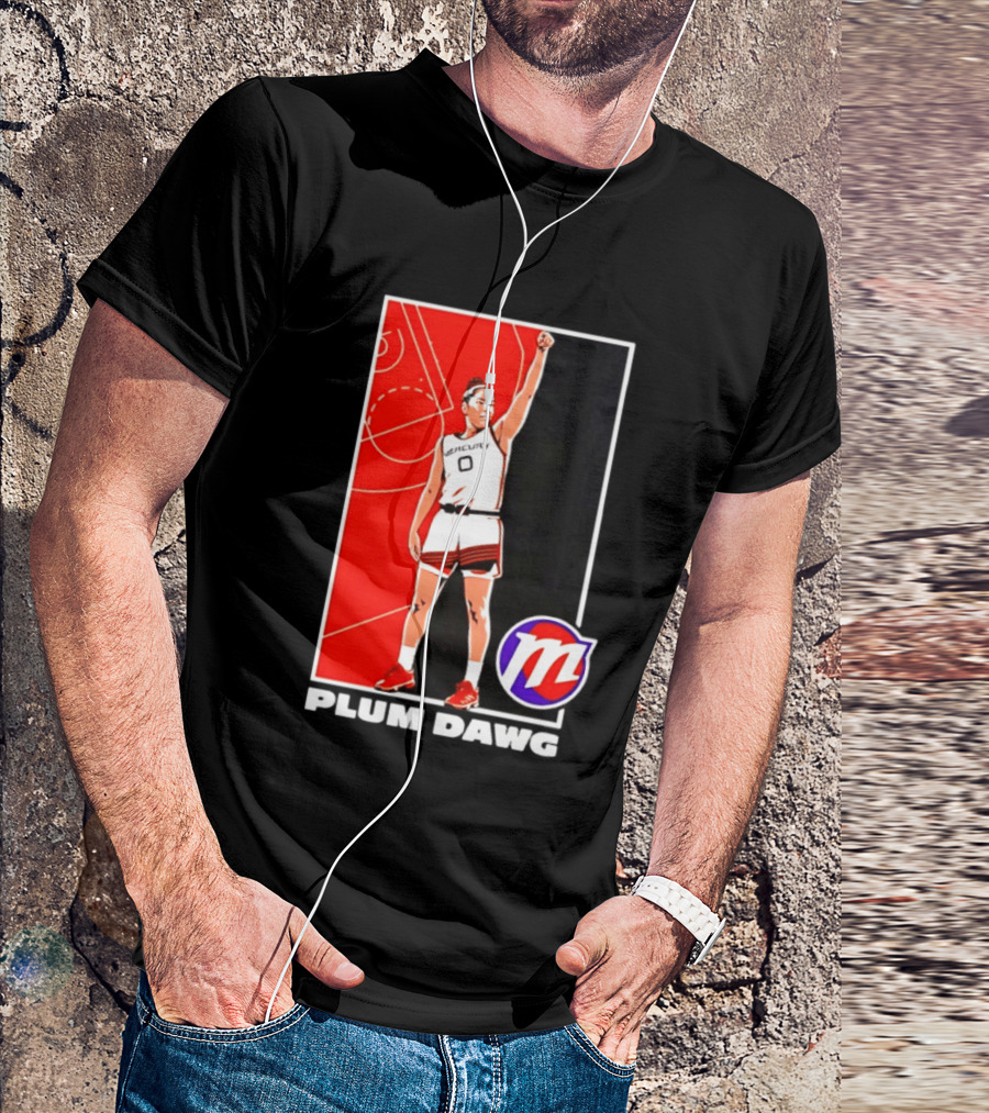 Kelsey Plum Phoenix Mercury 2026 WNBA Plum Dawg T-Shirt