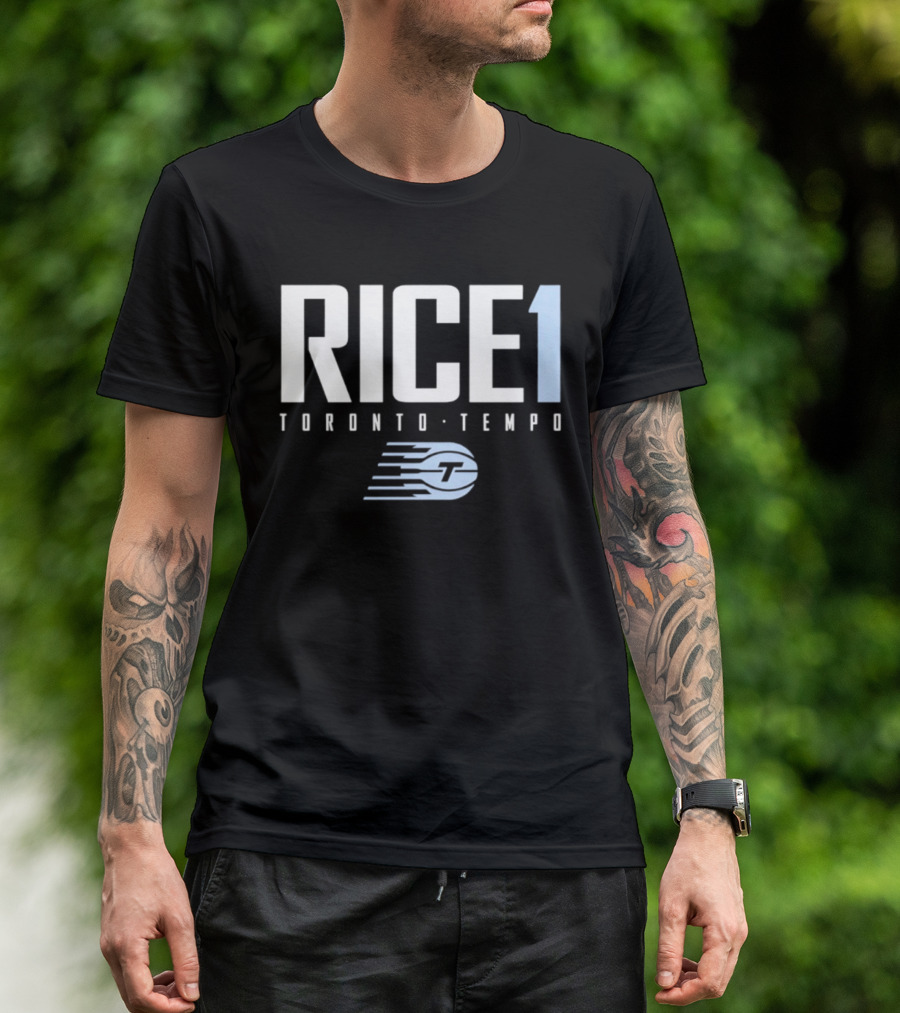 Kiki Rice 1 Toronto Tempo WNBA RICE1 T-Shirt