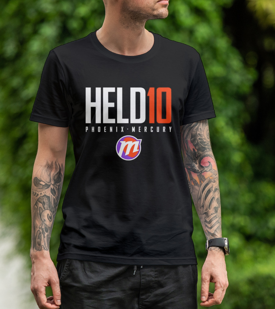 Phoenix Mercury Lexi Held 10 WNBA T-Shirt