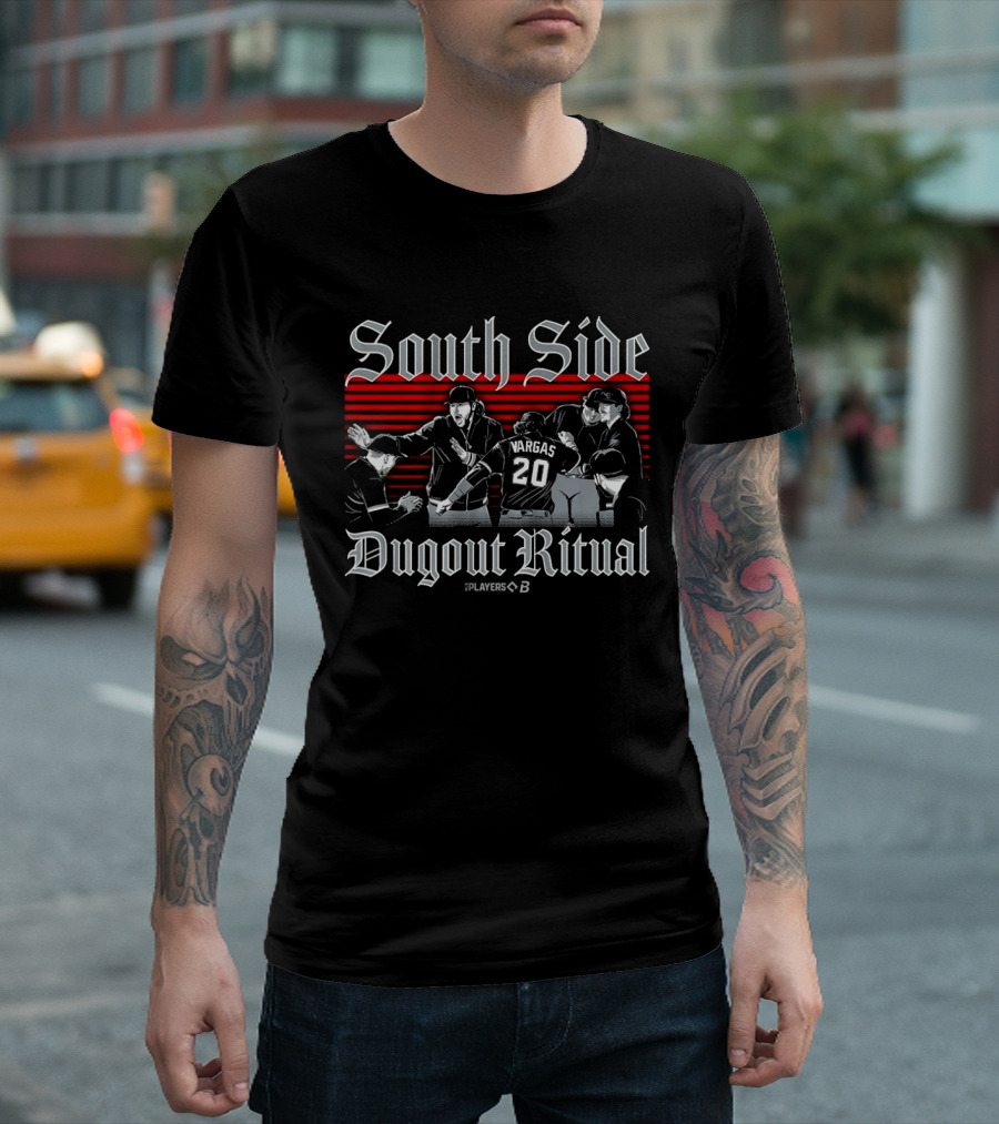 South Side Dugout Ritual Players B VARGAS 20 T-Shirt
