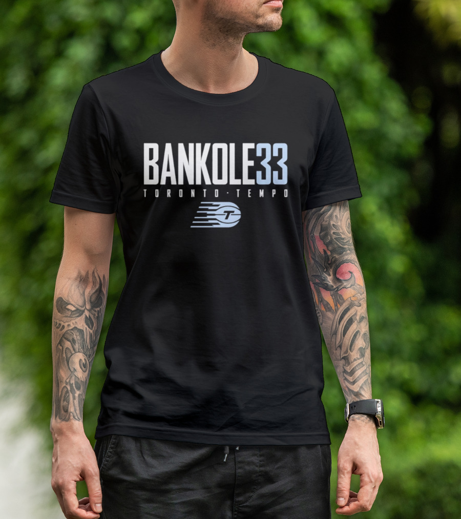 BANKOLE 33 Toronto Tempo Symbol WNBA T-Shirt