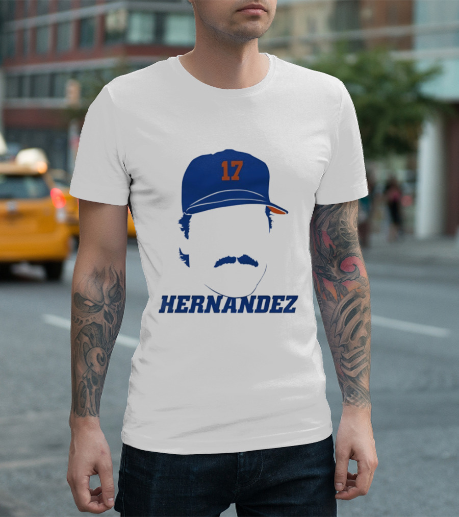Keith Hernandez 17 New York Mets Baseball Cap T-Shirt