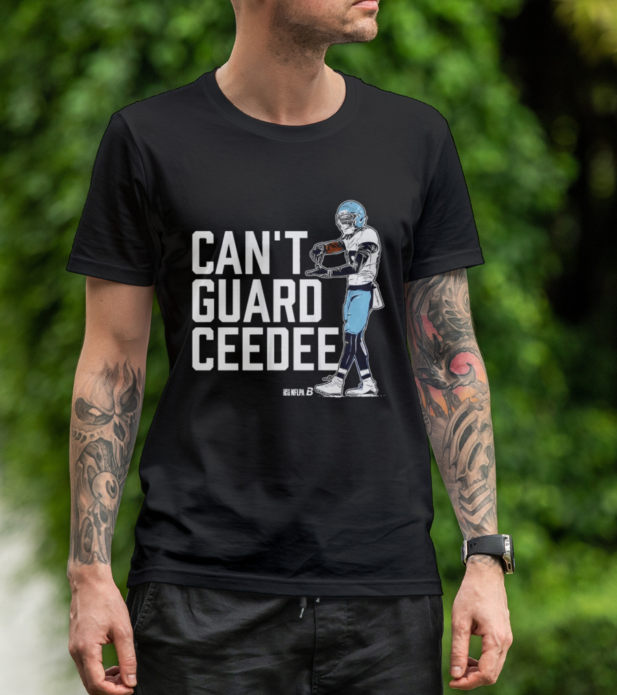 Can't Guard CeeDee Lamb Football Player T-Shirt