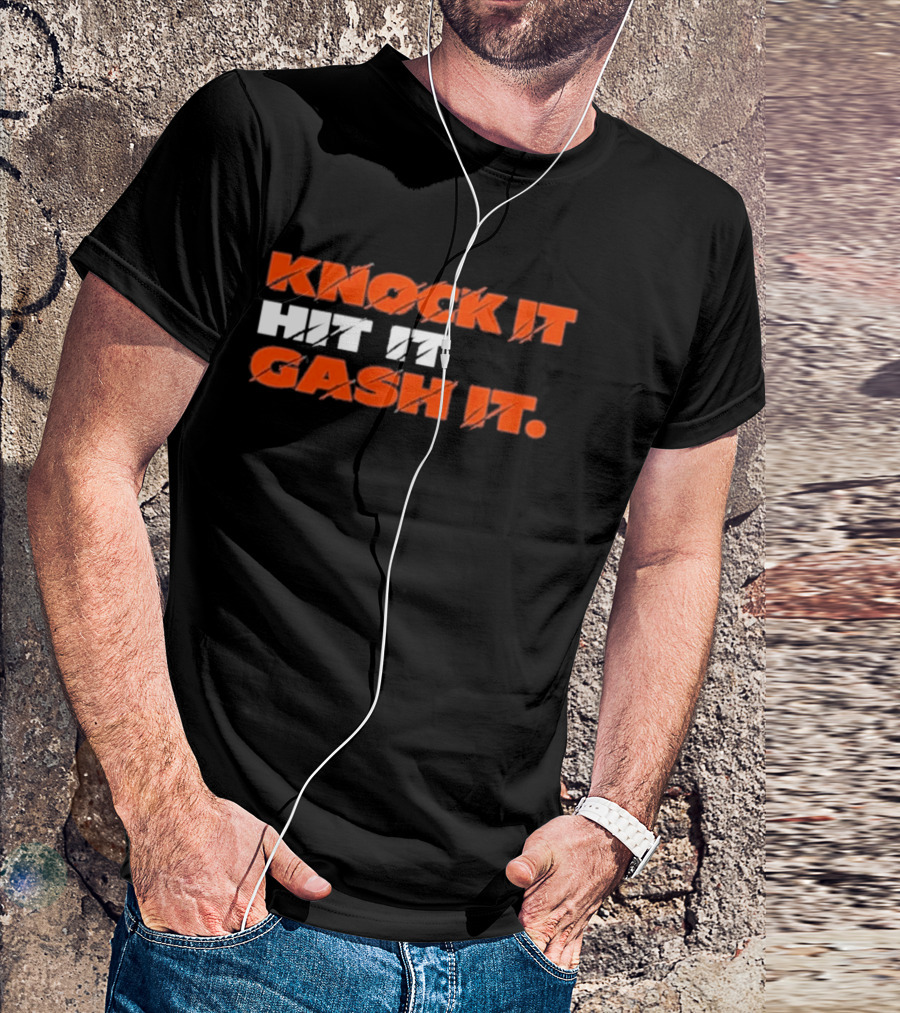 Chicago Bears Knock It Hit It Gash It T-Shirt