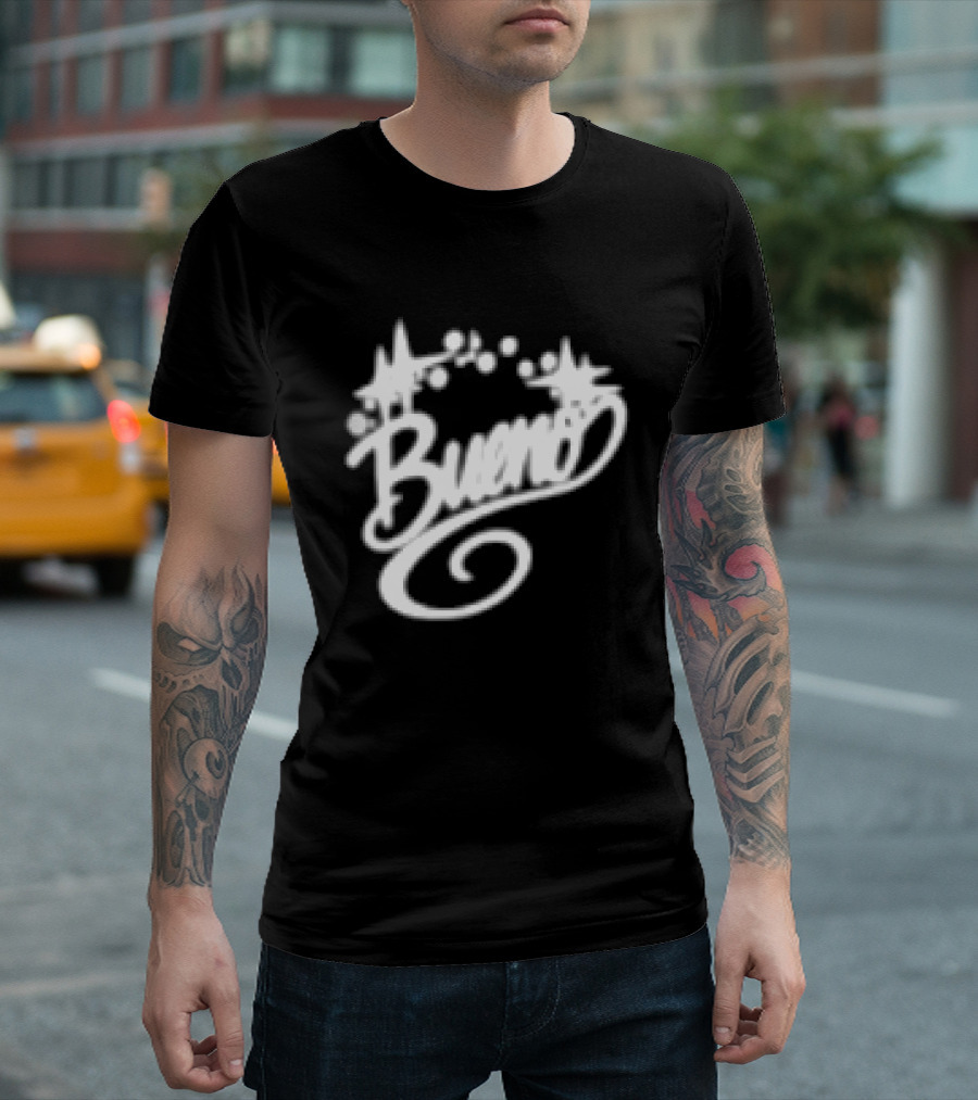 Bueno Script Feature Store Black T-Shirt