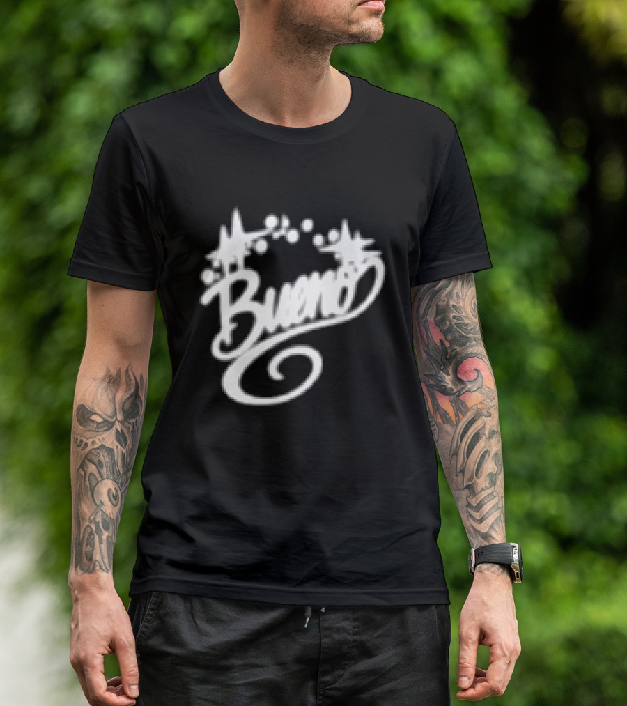 Bueno Script Feature Store Black T-Shirt