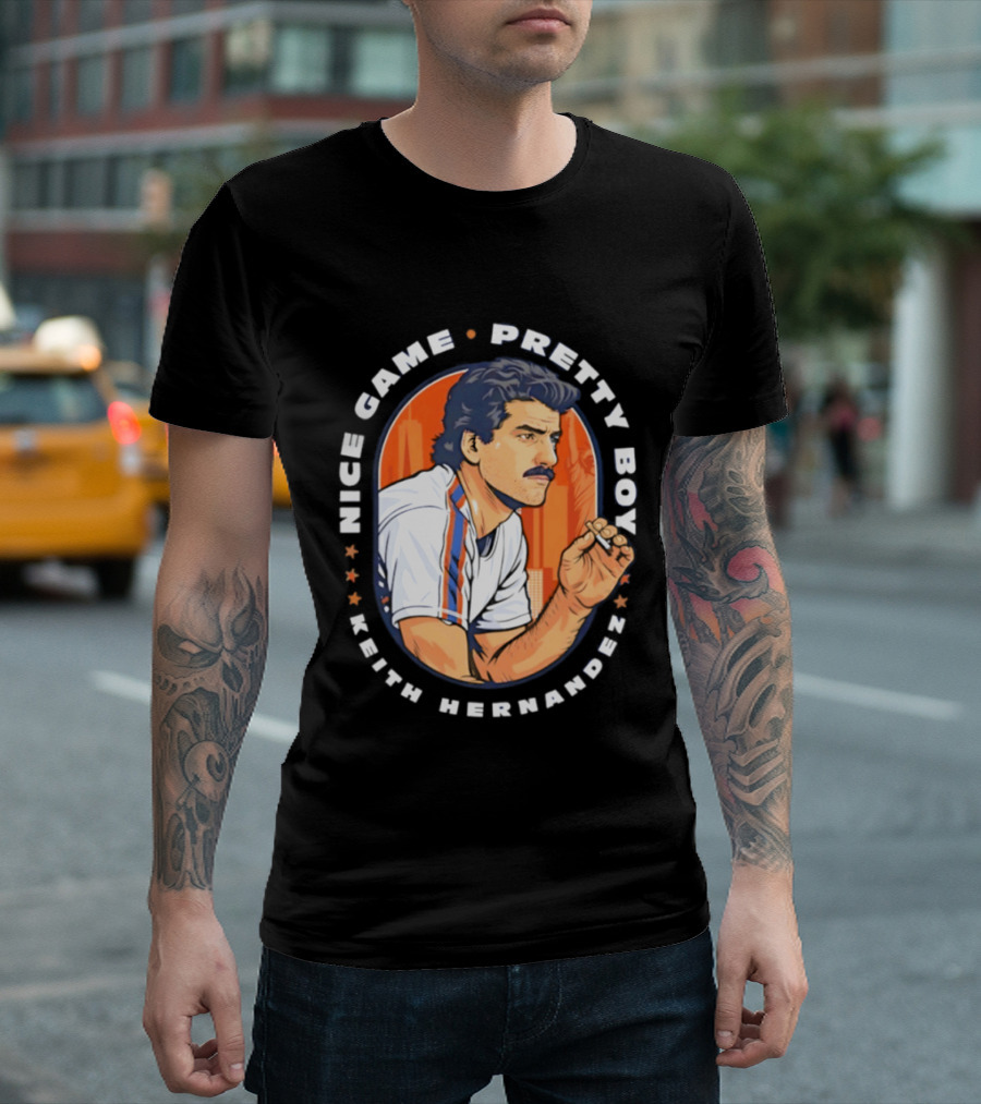 Keith Hernandez New York Mets Nice Game Pretty Boy T-Shirt