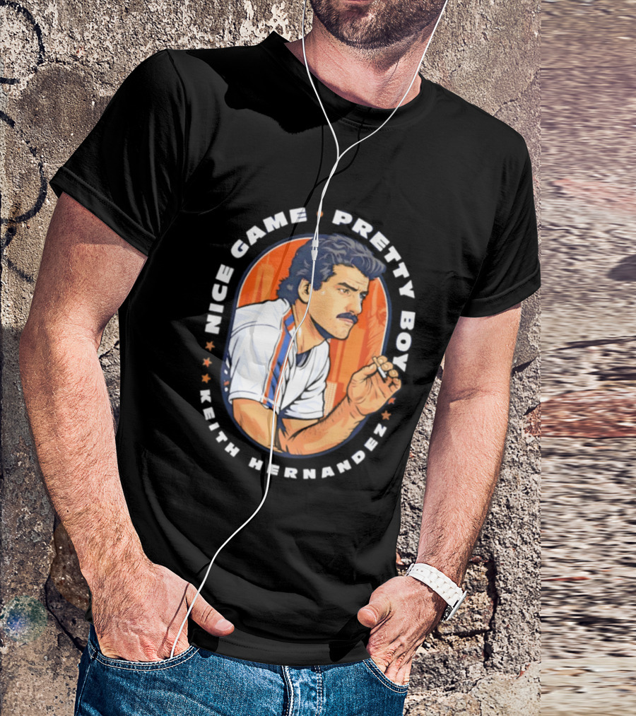 Keith Hernandez New York Mets Nice Game Pretty Boy T-Shirt
