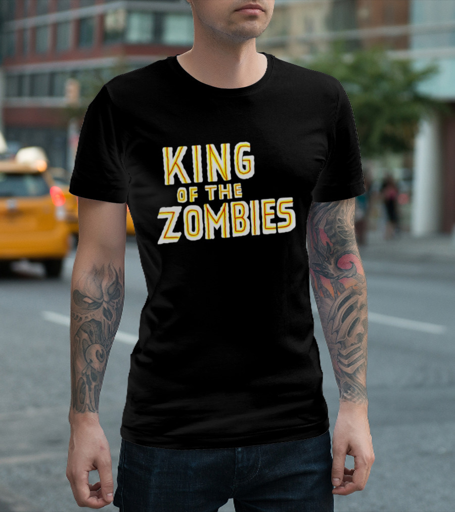 King Of The Zombies Retro Horror T-Shirt