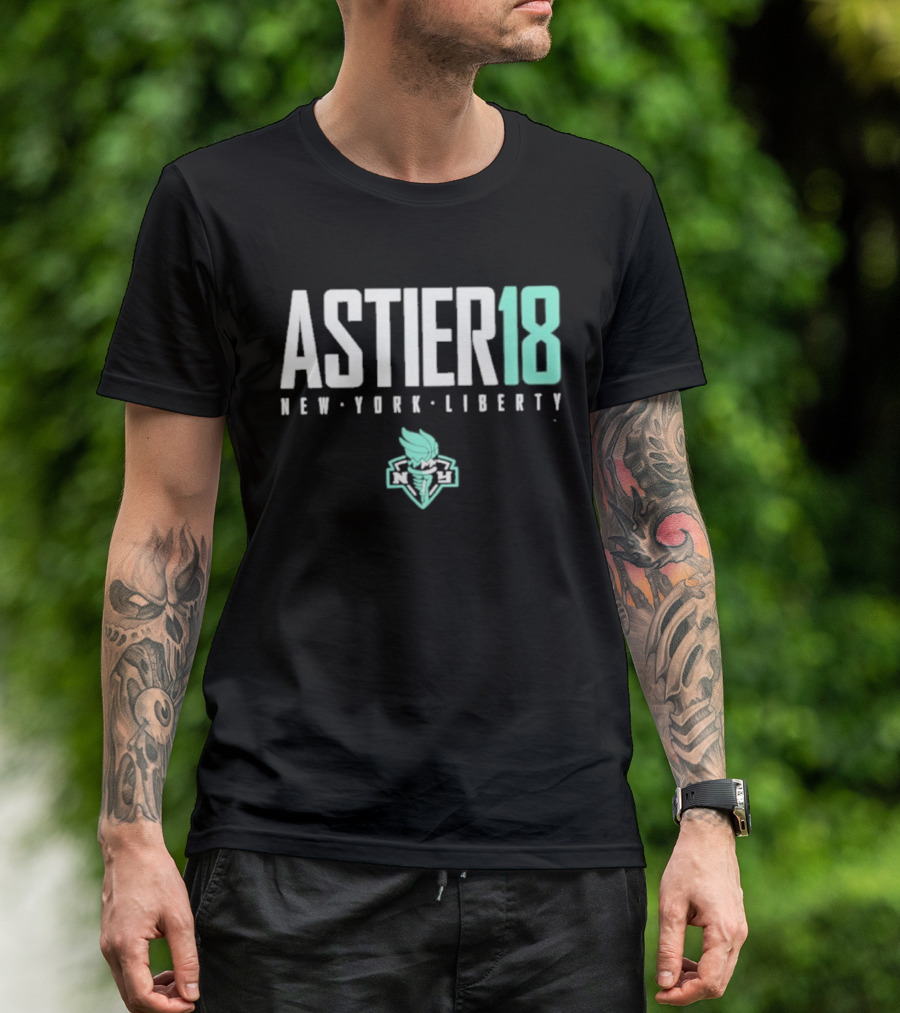 Astier 18 New York Liberty WNBA T-Shirt