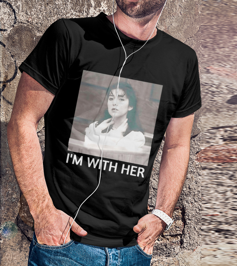 Lorena Bobbitt I'm With Her Courtroom Image T-Shirt