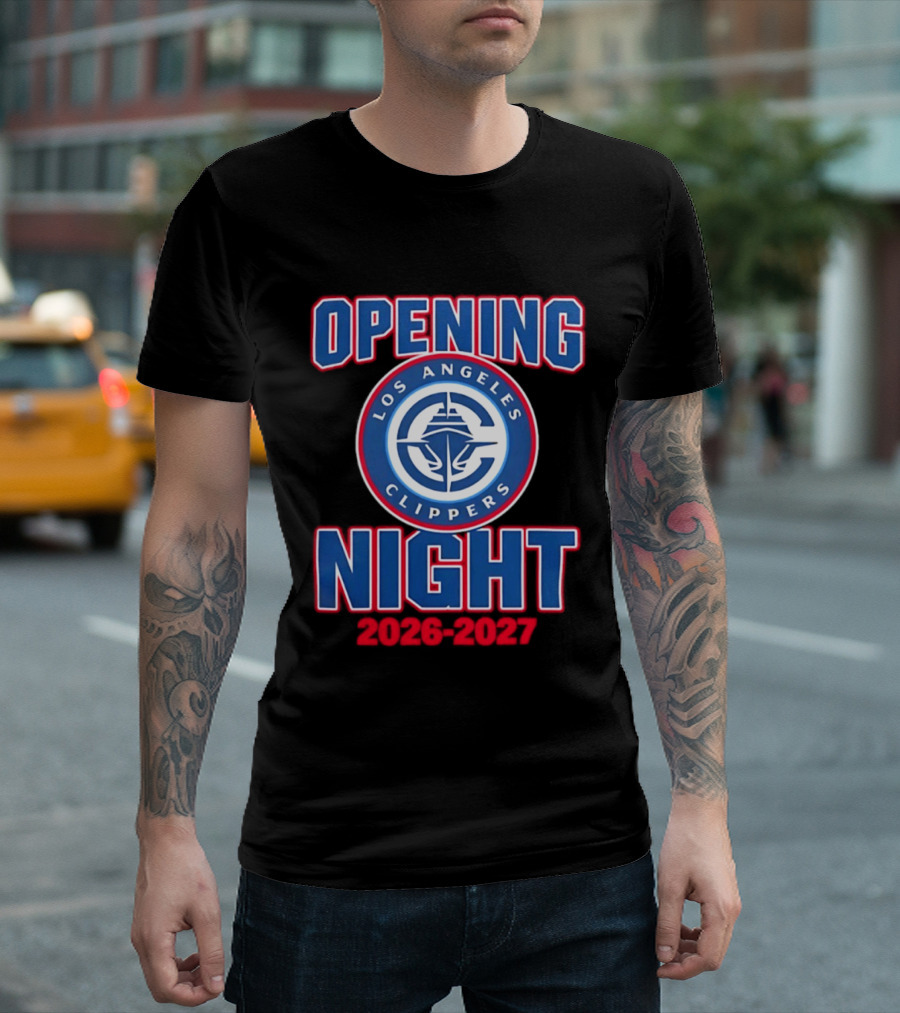 Los Angeles Clippers Opening Night 2026 2027 T-Shirt