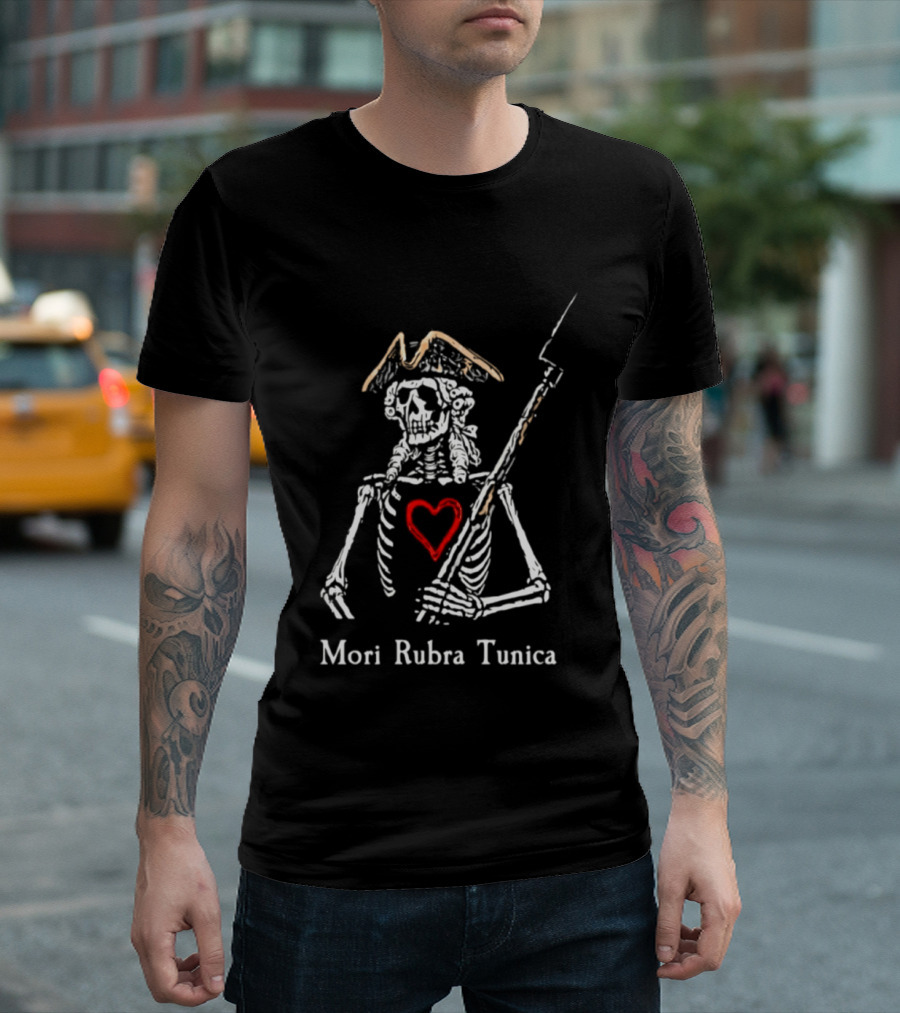 Mori Rubra Tunica Skeleton With Heart T-Shirt