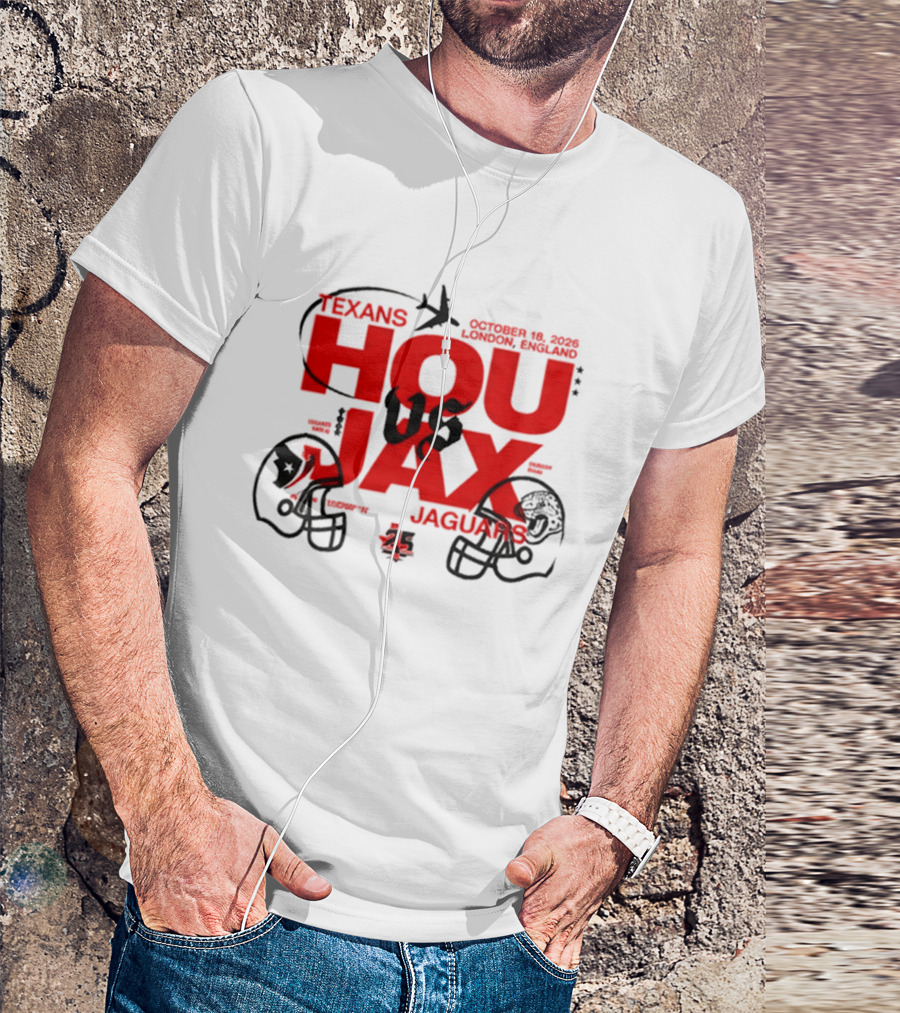 Houston Texans Vs Jacksonville Jaguars London September 12 2026 International Game T-Shirt
