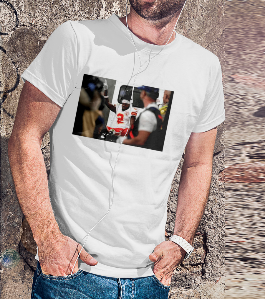 Tyquan Thornton Kansas City Chiefs Number 2 On Field Celebration 2026 T-Shirt