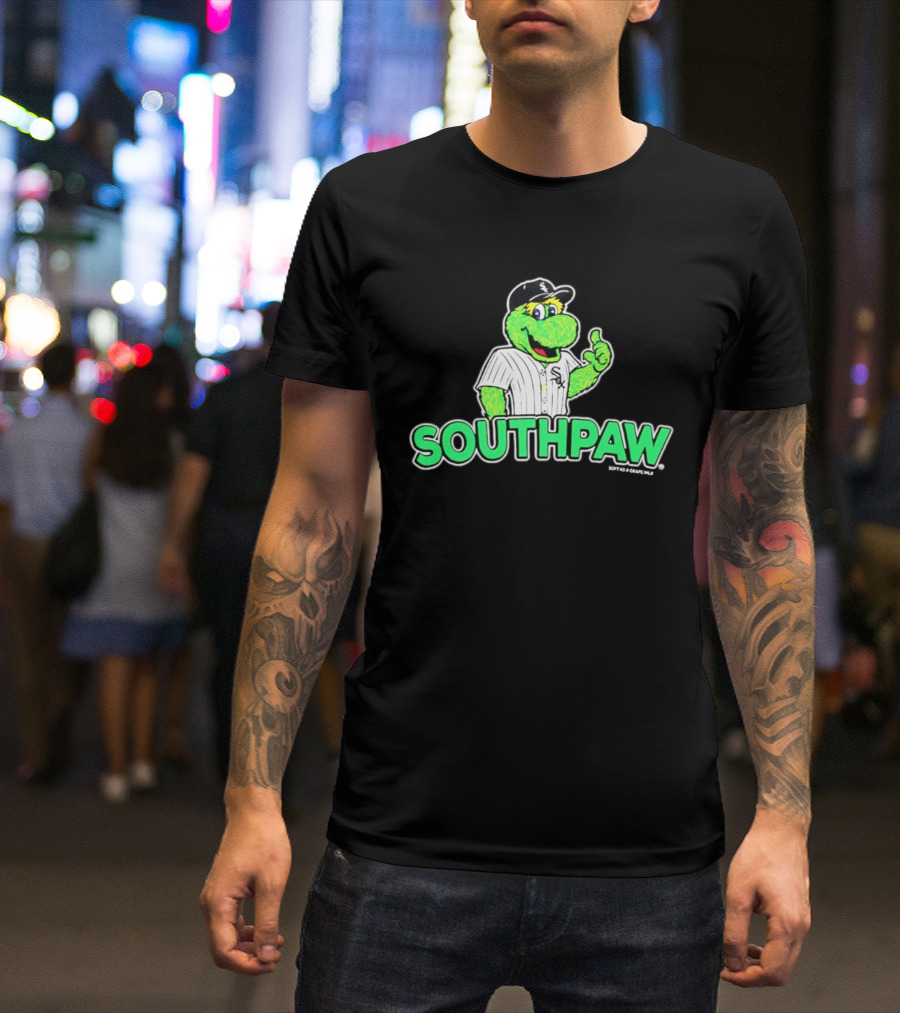 Chicago White Sox Southpaw Mascot Promo MLB Official Merchandise T-Shirt