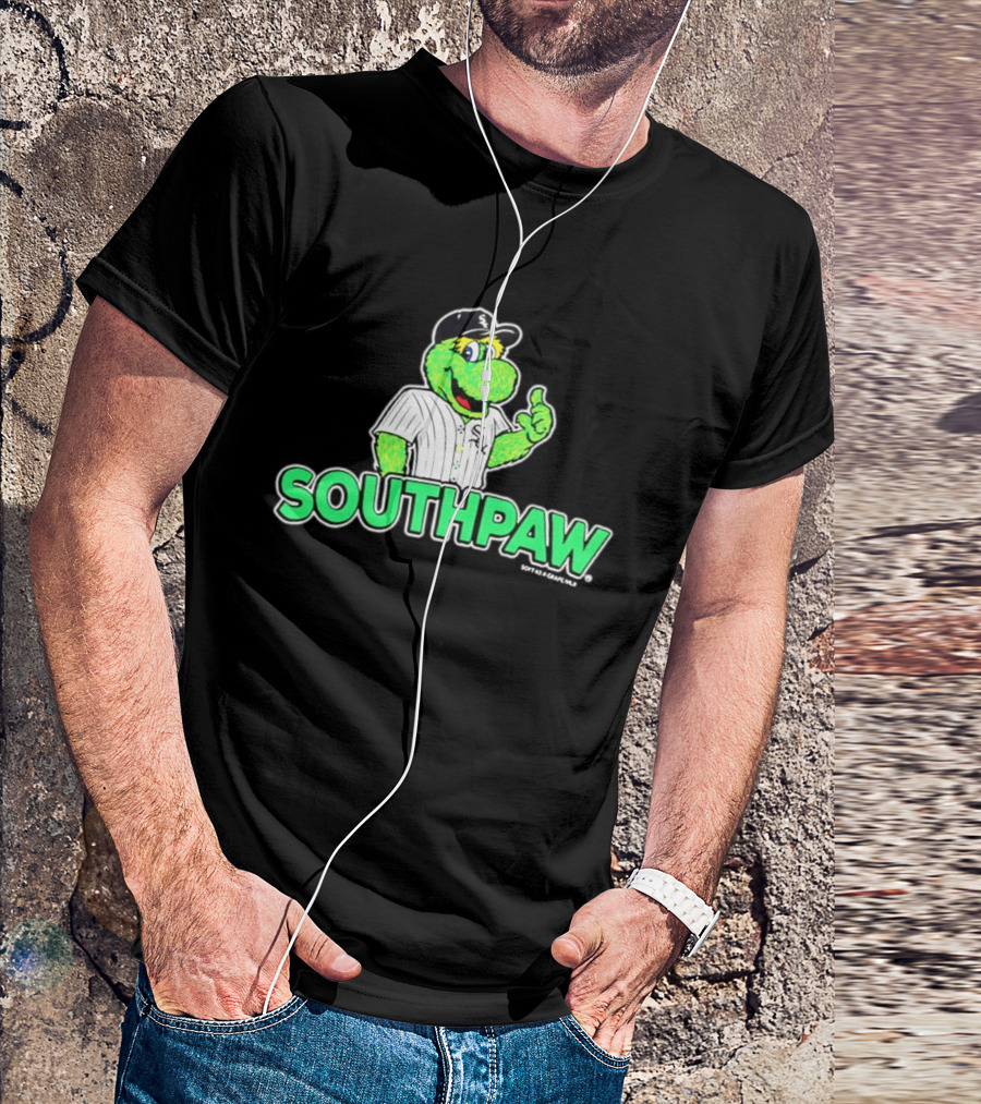 Chicago White Sox Southpaw Mascot Promo MLB Official Merchandise T-Shirt