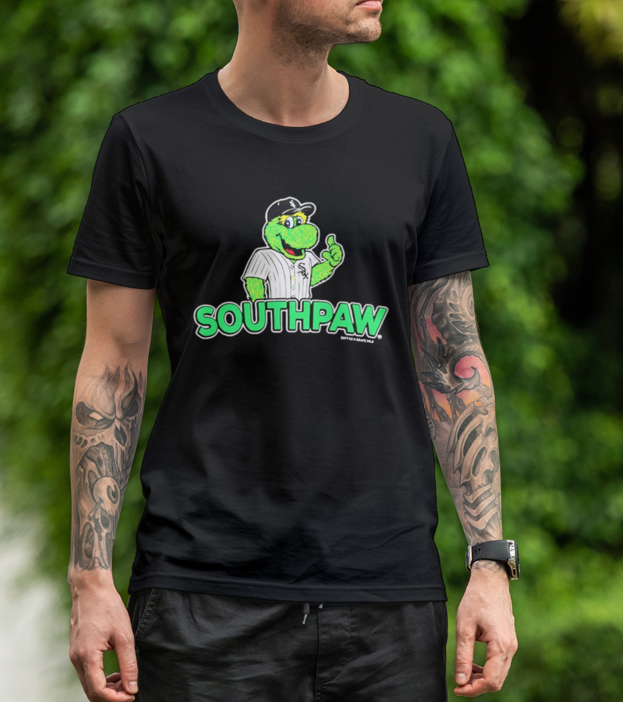 Chicago White Sox Southpaw Mascot Promo MLB Official Merchandise T-Shirt